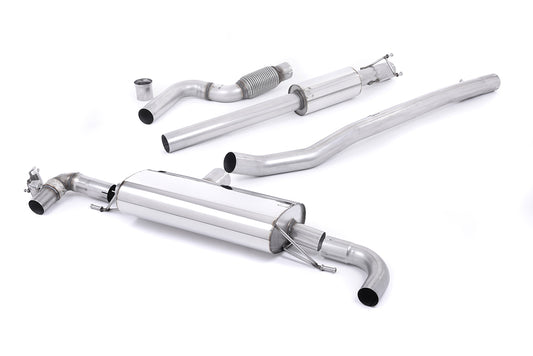 Milltek Resonated Cat Back Exhaust for Mercedes A45 AMG W176 (12-18)