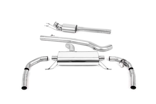 Milltek Resonated OPF Back Exhaust for Mercedes CLA45 AMG OPF (20-21)