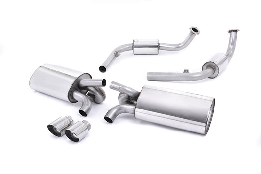 Milltek Resonated Cat Back Exhaust for Porsche Boxster S 3.4 987 Gen2 (09-13)