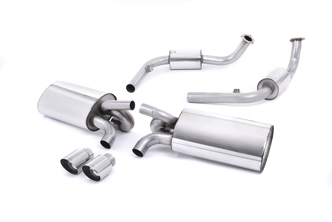 Milltek Resonated Cat Back Exhaust for Porsche Cayman S 3.4 987 Gen2 (09-13)