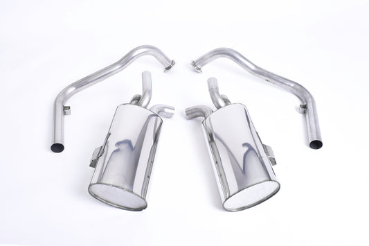 Milltek Non-Res Cat Back Exhaust Black for Porsche Boxster S 3.4 987 Gen2 09-13
