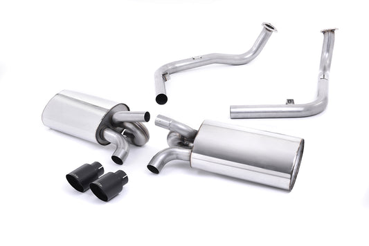 Milltek Cat Back Exhaust Black for Porsche Boxster S 3.2 987 Gen1 (04-09)