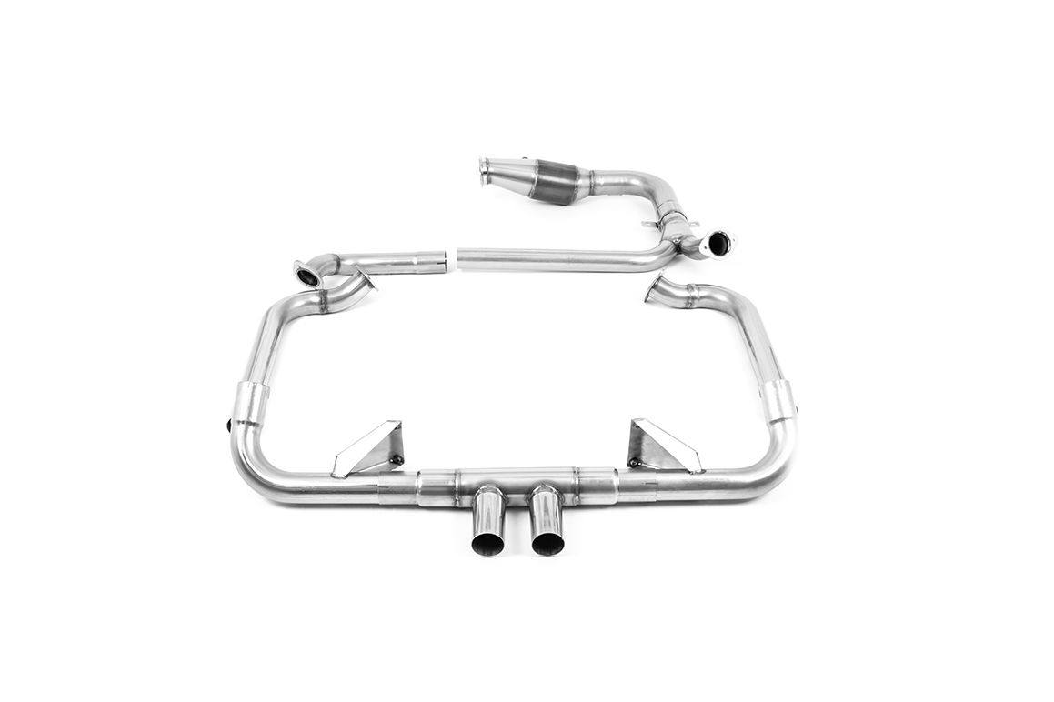 Milltek Full Exhaust & Sports Cat Carbon for Porsche Cayman 718 GTS 2.5T (16-20)