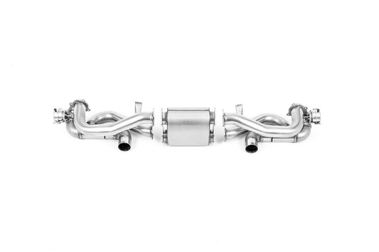 Milltek OPF Back Exhaust Black Tips for Porsche Cayman 718 GT4 (2020-)