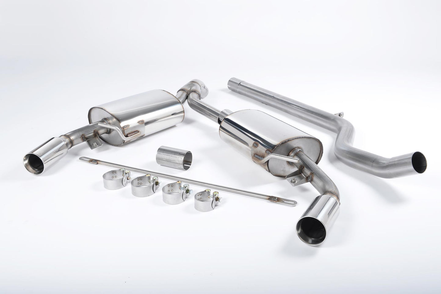 Milltek Non-Res Cat Back Exhaust for Renault Clio 197 2.0 16v (06-09)