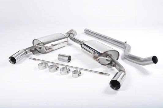 Milltek Non-Res Cat Back Exhaust for Renault Clio 197 2.0 16v (06-09)