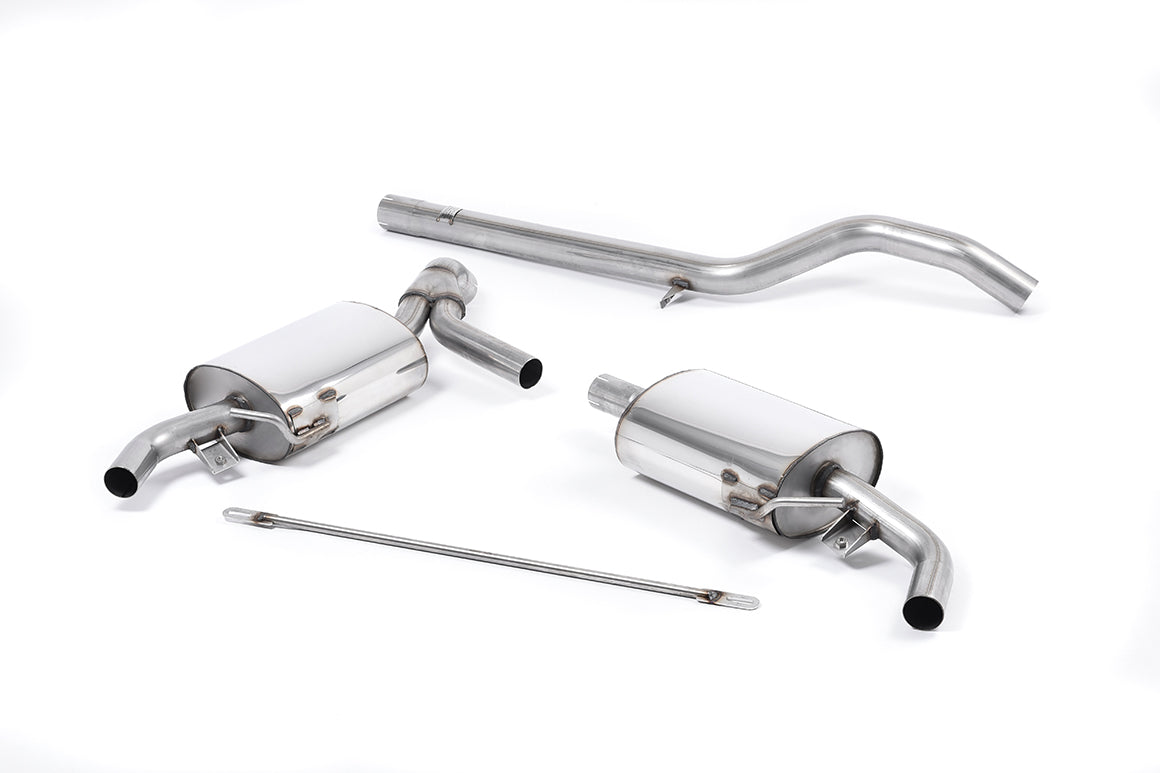 Milltek Non-Res Cat Back Exhaust for Renault Clio 200 Inc. Cup (09-12)