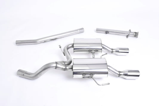 Milltek Non-Res Full System & Decat for Renault Clio 182 2.0 16v (03-06)