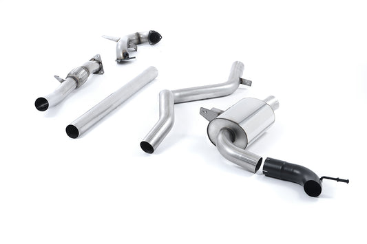 Milltek Non-Res Turbo Back Exhaust Cat for Renault Megane Sport 250/265