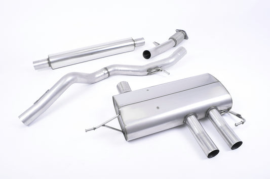 Milltek Resonated Cat Back Exhaust for Renault Megane Sport 280 Non-OPF (18-22)
