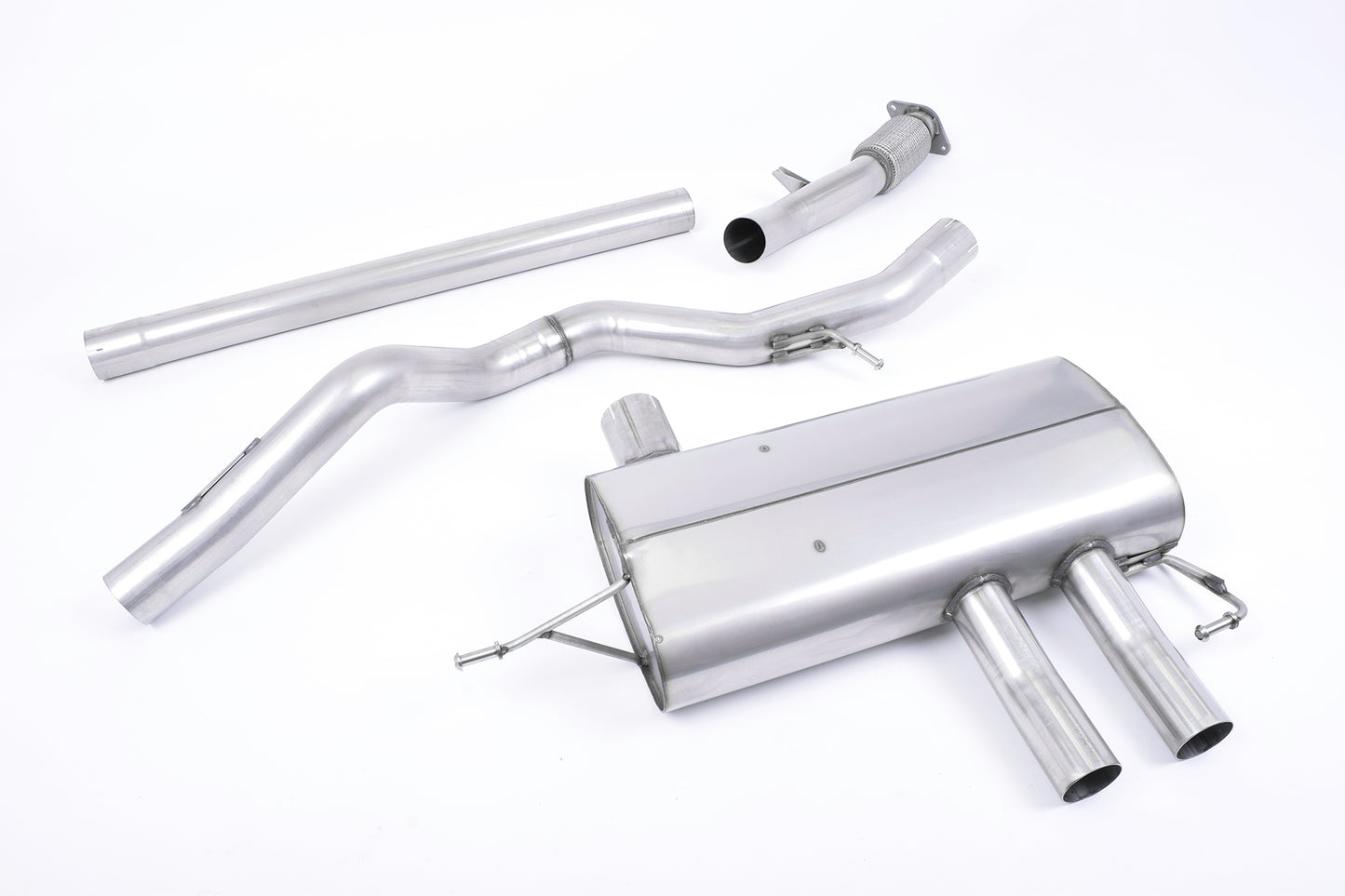 Milltek Non-Res Cat Back Exhaust for Renault Megane Sport 280 Non-OPF (18-22)