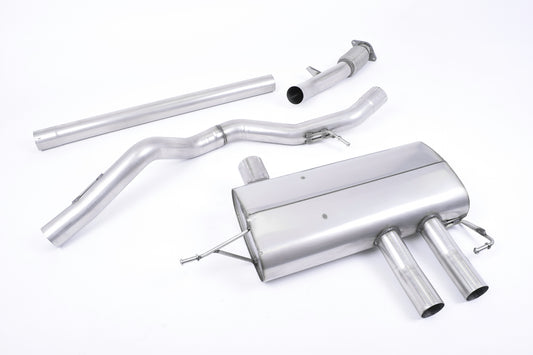 Milltek Non-Res Cat Back Exhaust for Renault Megane Sport 280 Non-OPF (18-22)