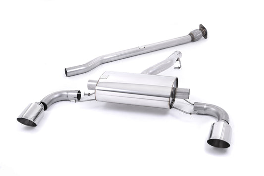 Milltek Non-Res Secondary Cat Back Exhaust for Toyota GT86 (12-22)