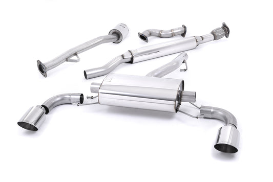 Milltek Resonated Primary Cat Back Exhaust for Subaru BRZ (12-22)
