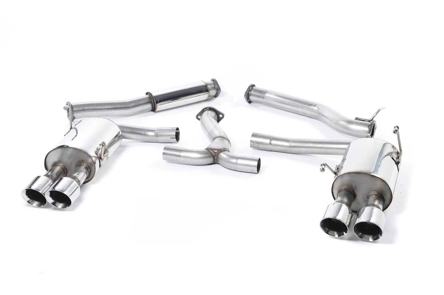 Milltek Cat Back Exhaust Burnt Titanium Tips for Subaru Impreza WRX STI (14-22)