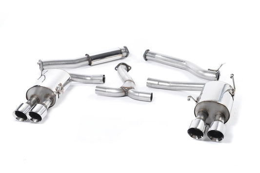 Milltek Cat Back Exhaust Burnt Titanium Tips for Subaru Impreza WRX STI (14-22)