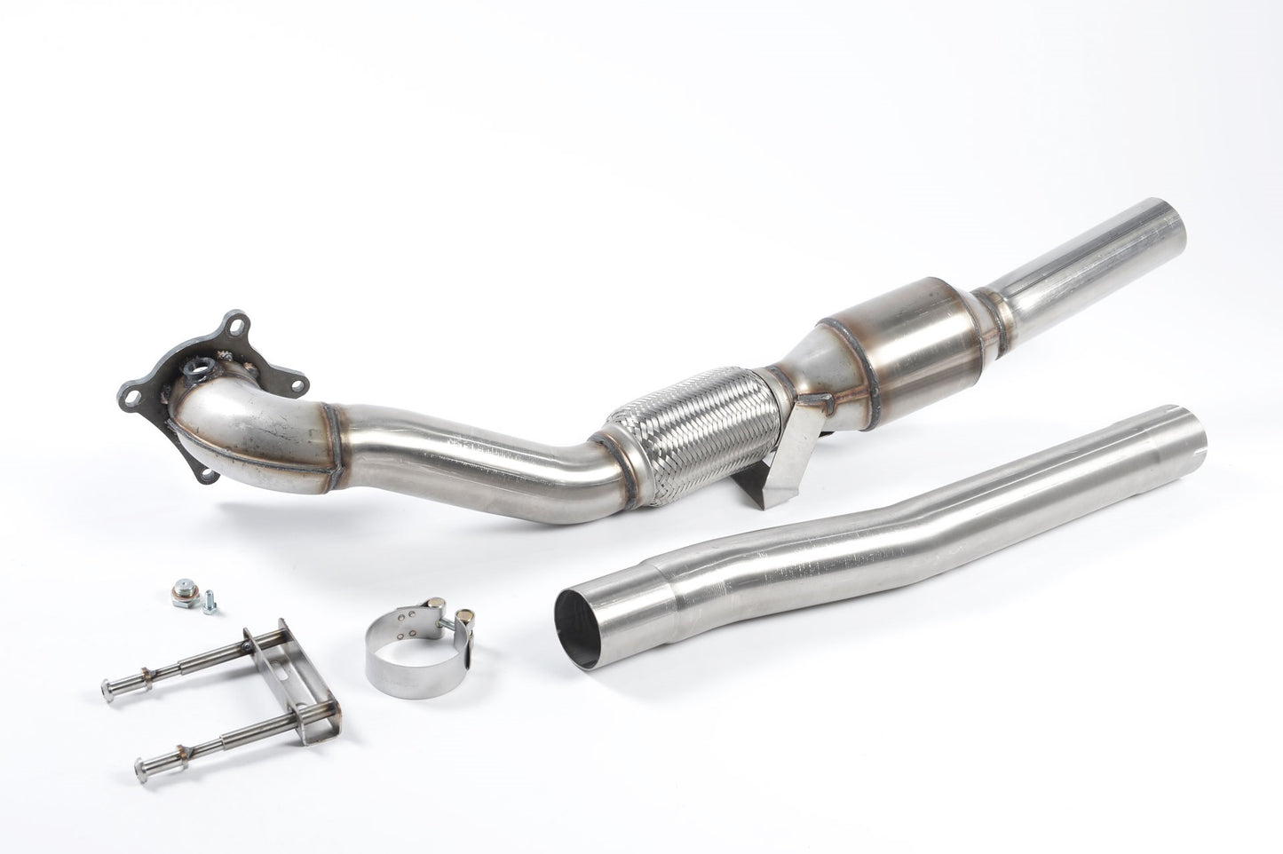 Milltek Cast Exhaust Downpipe & Race Cat for VW Golf Mk5 GTI (04-09) SSXSE154