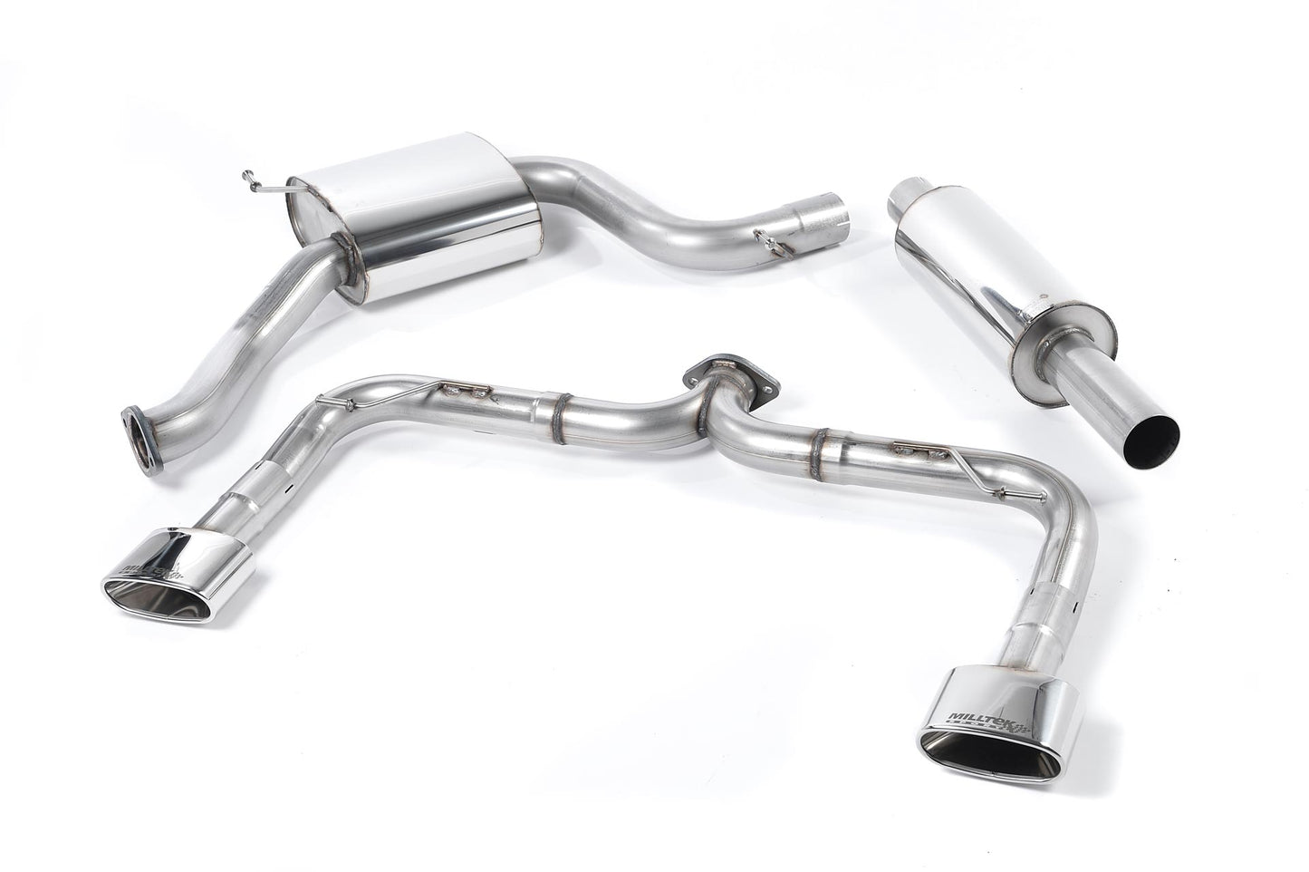 Milltek Cat Back Exhaust Polished Oval for Seat Leon Cupra 280/290 (14-17)