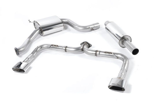 Milltek Cat Back Exhaust Polished Oval for Seat Leon Cupra 280/290 (14-17)