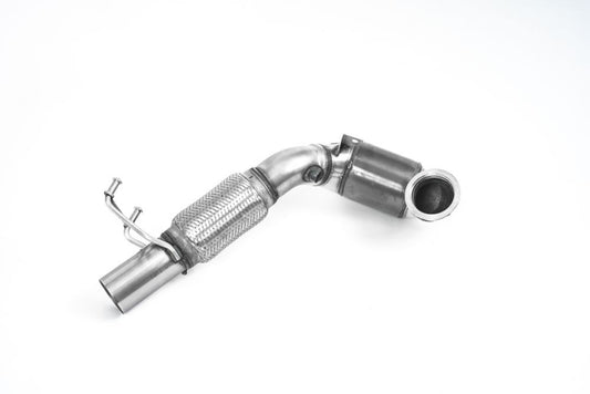 Milltek Exhaust Downpipe & Sports Cat for Seat Leon ST Cupra 300 (17-18) EC App