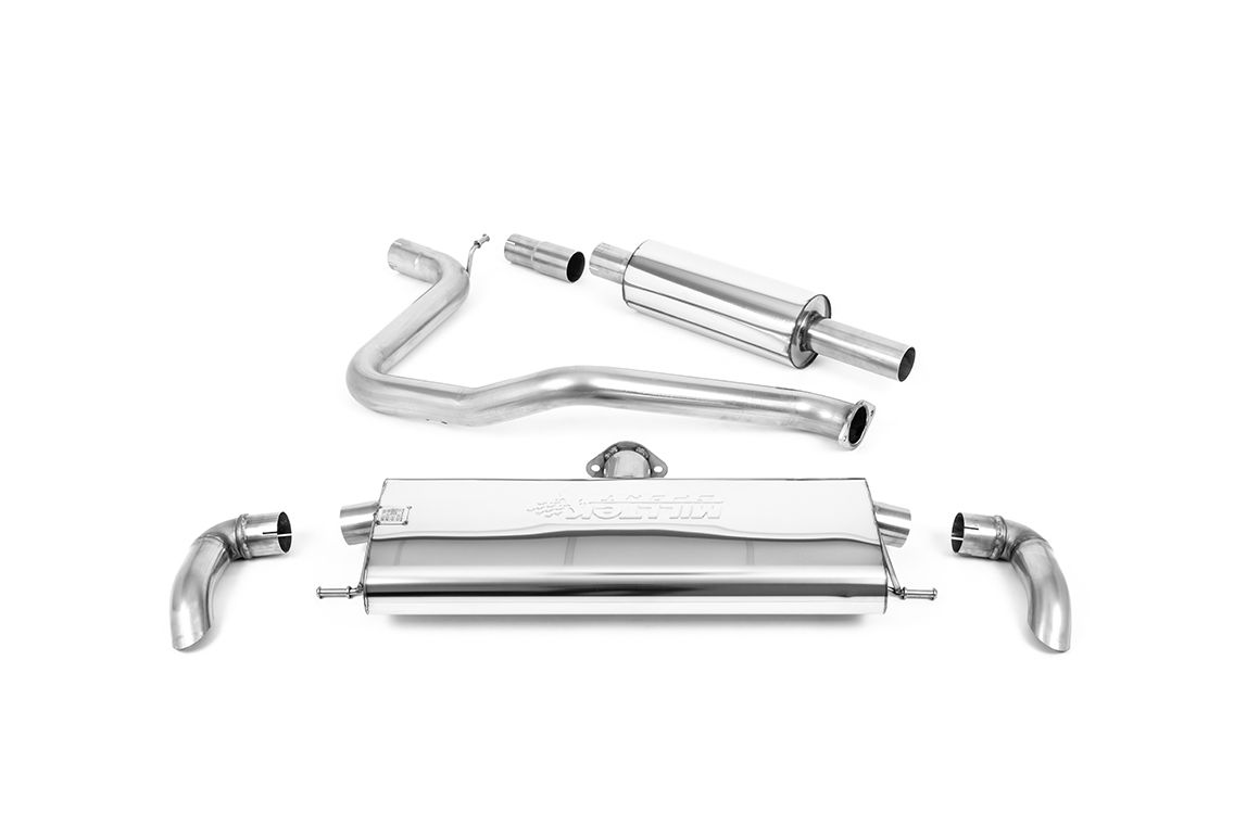 Milltek Non-Res OPF Back Exhaust for VW Transporter T6 LWB 2.0 BiTDI