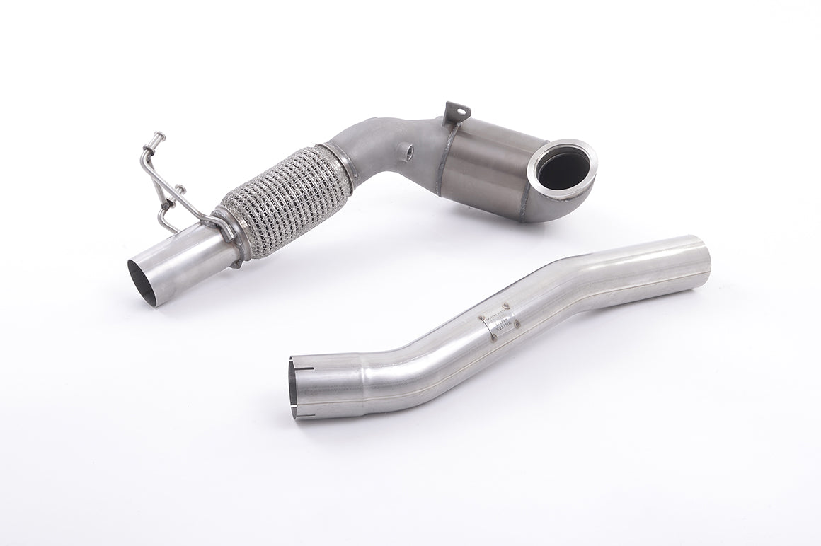 Milltek Cast Exhaust Downpipe & Race Cat for Skoda Octavia VRS 2.0 TSI (13-22)