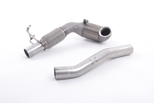 Milltek Cast Exhaust Downpipe & Race Cat for Skoda Octavia VRS 2.0 TSI (13-22)