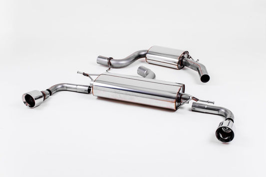 Milltek Resonated Cat Back Exhaust 100mm Jet Tips for VW Golf Mk6 GTI (09-13)