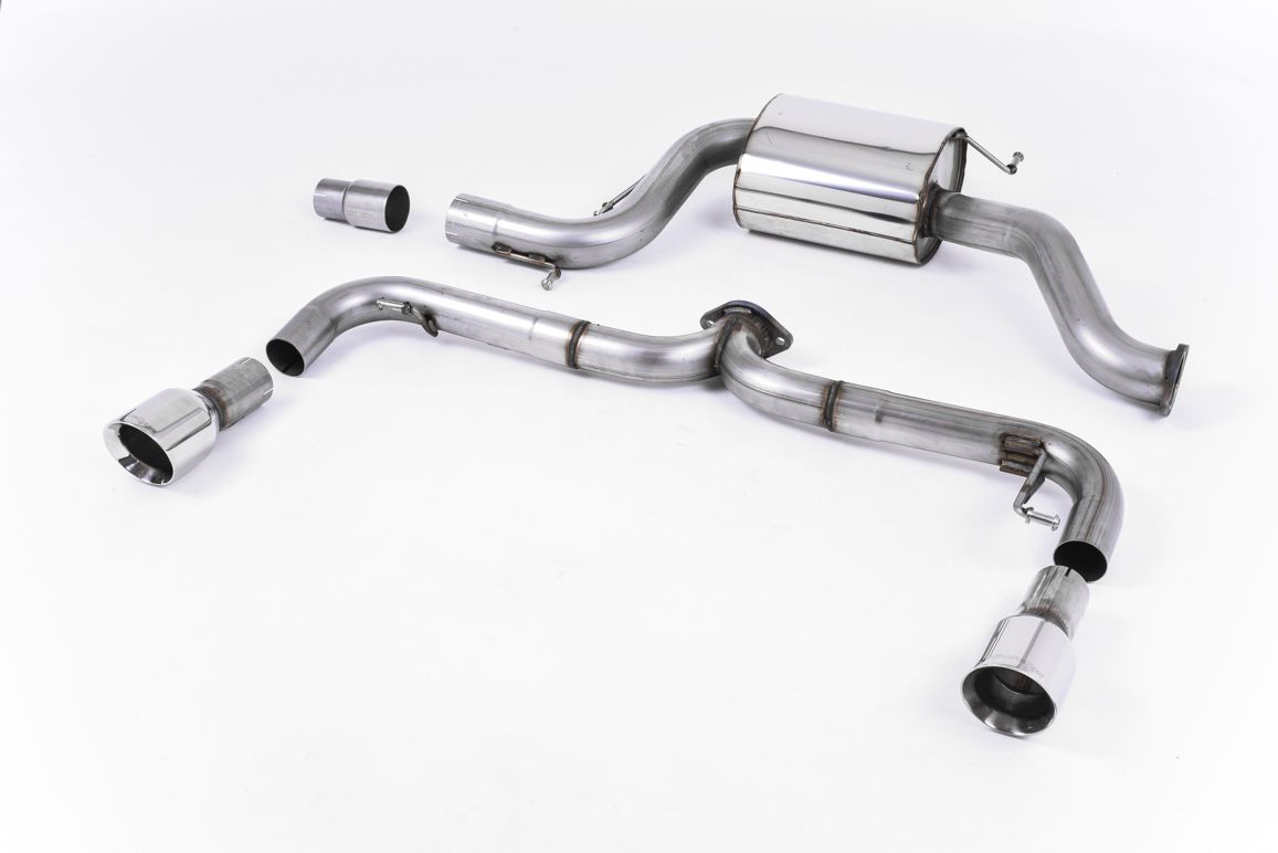 Milltek Non-Res Cat Back Exhaust for VW Golf Mk6 GTI Edition 35 (11-12)