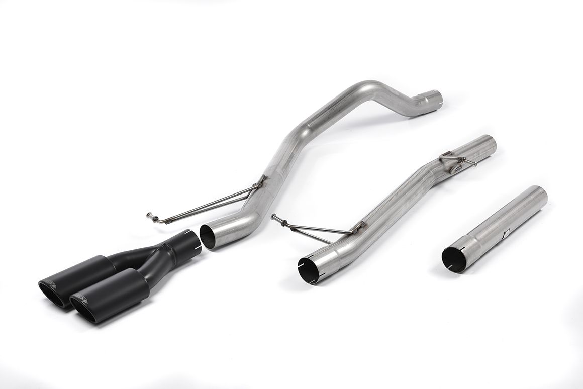 Milltek Non-Res Cat Back Exhaust for VW Transporter T5 LWB TDI (03-15)