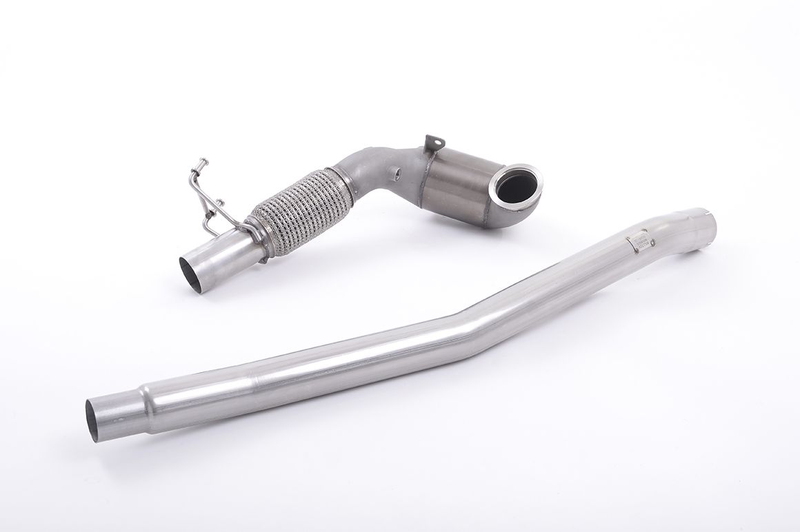 Milltek Cast Exhaust Downpipe & Race Cat for Audi S3 8V (13-18) OE Fit