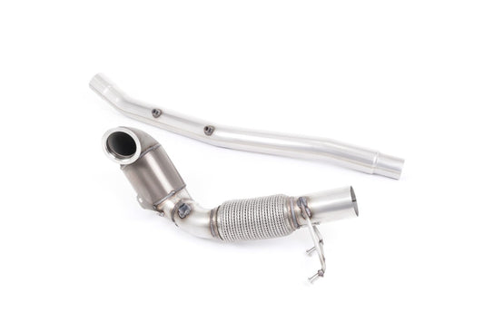 Milltek Exhaust Downpipe & HJS Sports Cat for Audi S3 8V (19-20) OE Fit