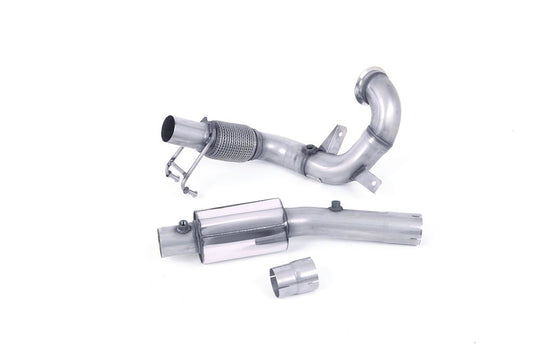 Milltek Resonated Downpipe Decat for Audi A1 40 TFSI 2.0 OE Fit (19-22)