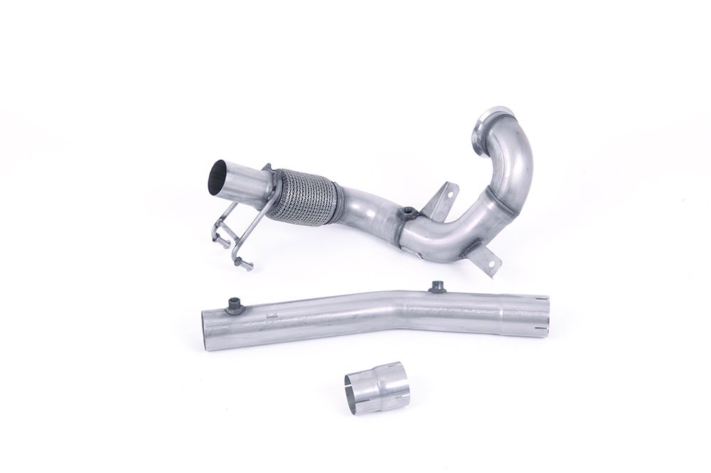 Milltek Non-Res Exhaust Downpipe Decat for Audi A1 40 TFSI 2.0 OE Fit (19-22)