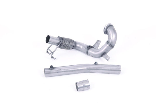 Milltek Non-Res Exhaust Downpipe Decat for Audi A1 40 TFSI 2.0 OE Fit (19-22)