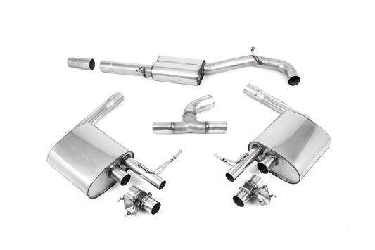 Milltek Resonated Cat Back Exhaust for Volkswagen Arteon 2.0 TSI (17-19)