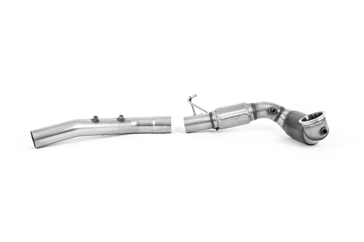 Milltek Exhaust Downpipe & Race Cat for VW Golf Mk8 GTI