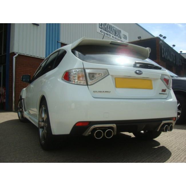 Cobra Turbo Back Performance Exhaust - Subaru Impreza STI Turbo Hatchback (08-11)