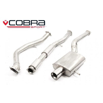 Cobra Track Turbo Back Performance Exhaust - Subaru Impreza WRX/STI Turbo (01-07)