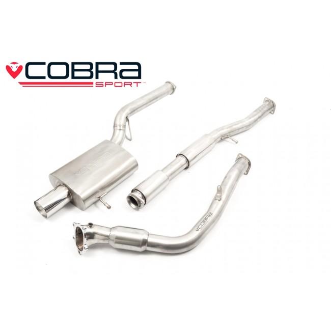 Cobra Track Turbo Back Performance Exhaust - Subaru Impreza WRX/STI Turbo (01-07)