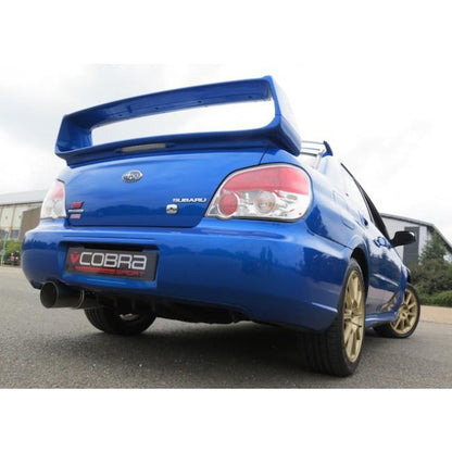 Cobra Rear Box Performance Exhaust - Subaru Impreza Sport/GL 1.6/1.8/2.0 (93-00)