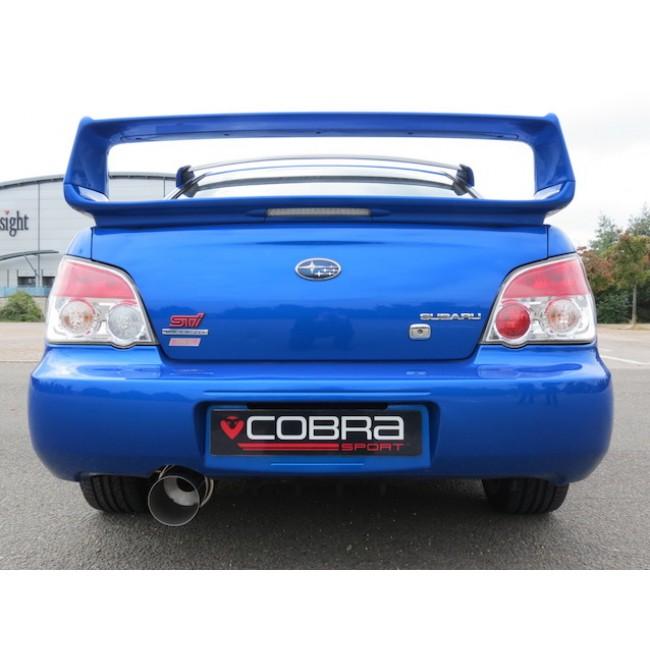 Cobra 2.5" Race Rear Box Performance Exhaust - Subaru Impreza WRX/STI Turbo (01-07)