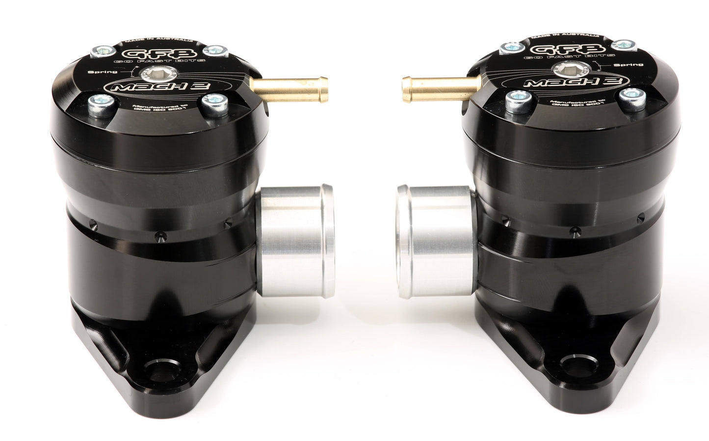 GFB Mach 2 TMS Recirc Diverter Valves (Twin Kit) for Nissan GTR R35