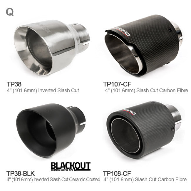 Cobra Venom Box Delete Race Cat Back Performance Exhaust - Ford Focus ST Estate Mk3