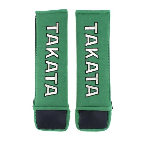 Takata 3" Harness Shoulder Pads - Green