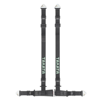 Takata Drift II Snap-on 4 Point Harness - Black