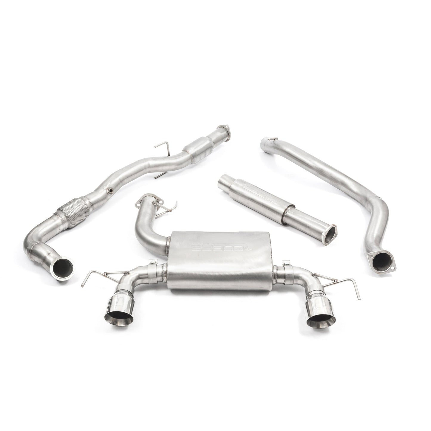 Cobra Turbo Back Performance Exhaust - Vauxhall Corsa D VXR Nurburgring (10-14)