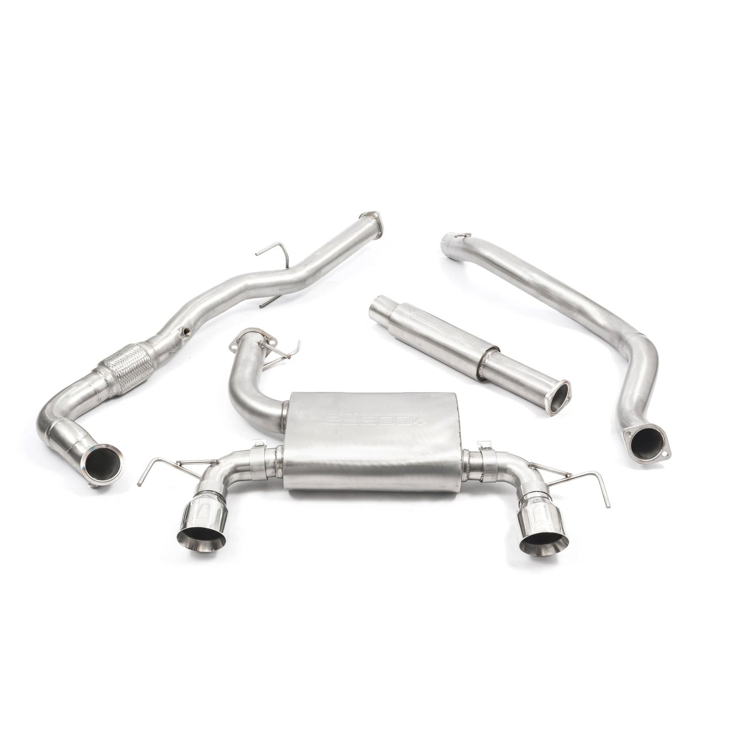 Cobra Turbo Back Performance Exhaust - Vauxhall Corsa D VXR Nurburgring (07-09)