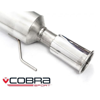 Cobra Cat Back Performance Exhaust - Vauxhall Corsa D 1.6 SRI (10-14)