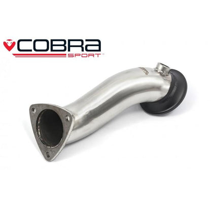 Cobra Pre-Cat & Sports Cat / Decat Second Pipe Performance Exhaust - Vauxhall Corsa D VXR Nurburgring (10-14)